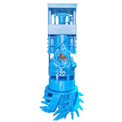 Bottom agitator hydraulic submersible sand dredging pump