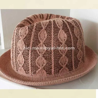 Knitted Fedora