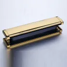 Gold Stainless Steel Letter Plate ,Outer door, apartment door, courtyard dooruse,VK-SS4040PG