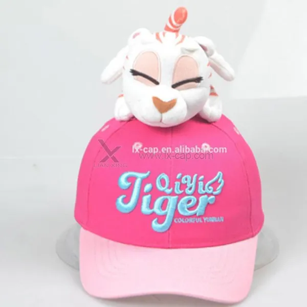 Garden Zoo Party Paradise Toy Doll Tiger baseball cap and hat 