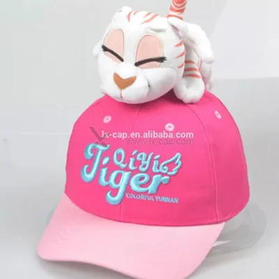 Garden Zoo Party Paradise Toy Doll Tiger baseball cap and hat 