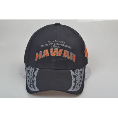 Harley-Davidson fashion six panel 100% Cotton embroidery sports cap 