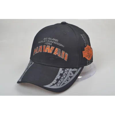 Harley-Davidson fashion six panel 100% Cotton embroidery sports cap 