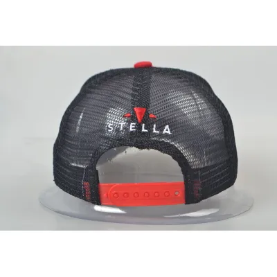 Trucker five panels Stamp embroidery fashion mesh cap