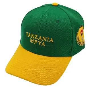 Tanzania elections Pattern embroidery six panels baseball cap