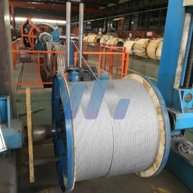  Aluminum Clad Steel Strand Wire For Electric Conductor Overhead Ground Wire