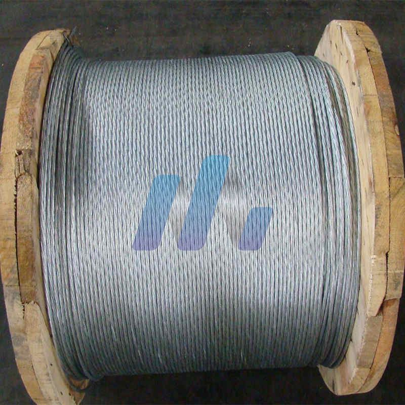 BS 183 Galvanized Steel Wire Strand for stay wire