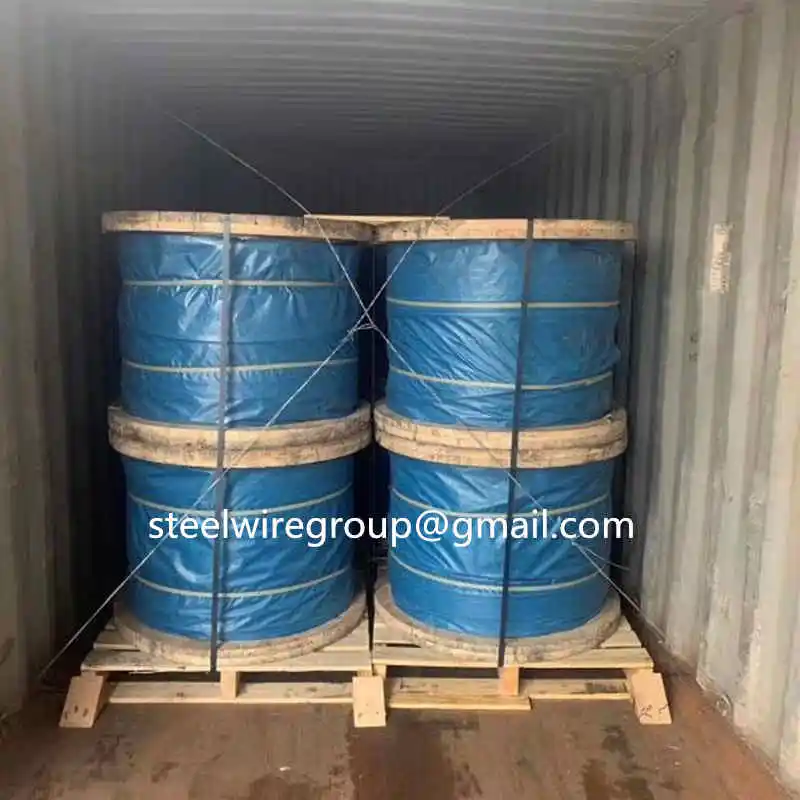 Galvanized steel wire strand packed on fumigation wooden reel_副本.jpg