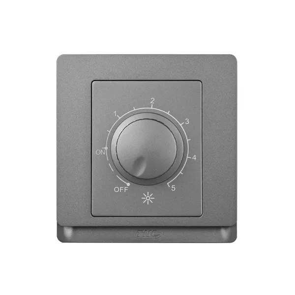 Long Life Home Fan Speed Control and LED Light Dimmer Wall Switch 300W 630W 1000W  220V