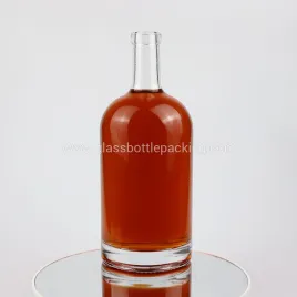 NC095 750ml 680g Glass Nordic Liquor Bottles