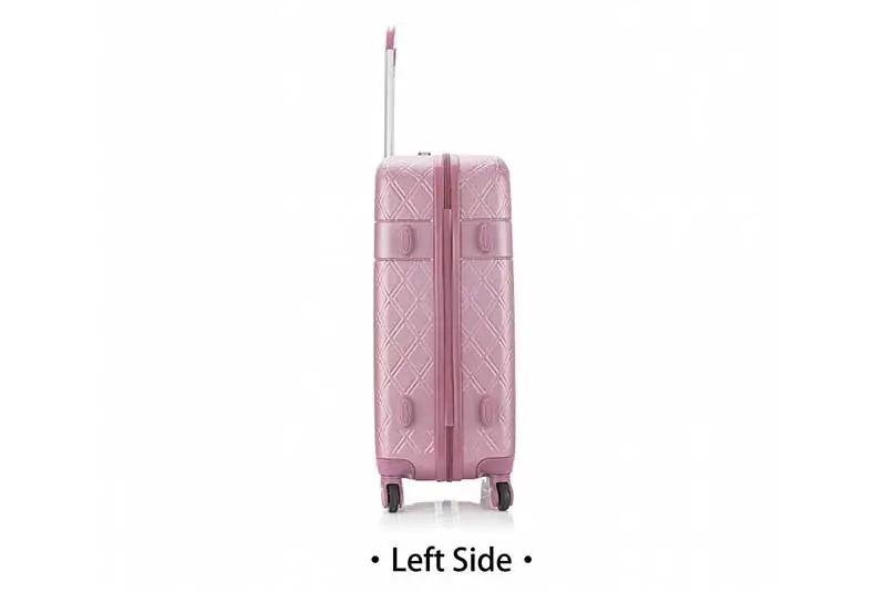 GOOD DESIGNED HOT SALE  CONVIENT ABS TRAVEL TROLLEY LUGGAGE SUITCASE SET