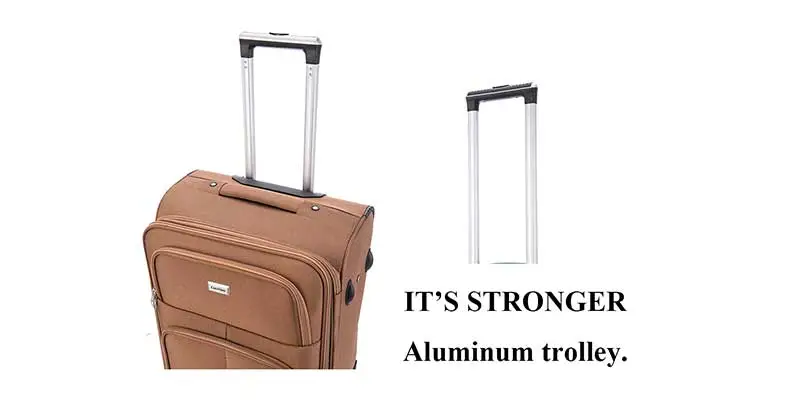 ROLLING TRAVEL LUGGAGE SETS DURABLE EVA TROLLEY SUITCASE DECENT TRAVEL LUGGAGE