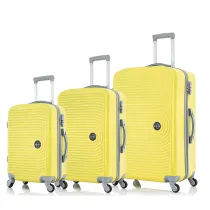 BON CONCEPTION CANDY COLOR FAST DURABLE ABS TRAVEL TROLLEY VALISE À BAGAGES