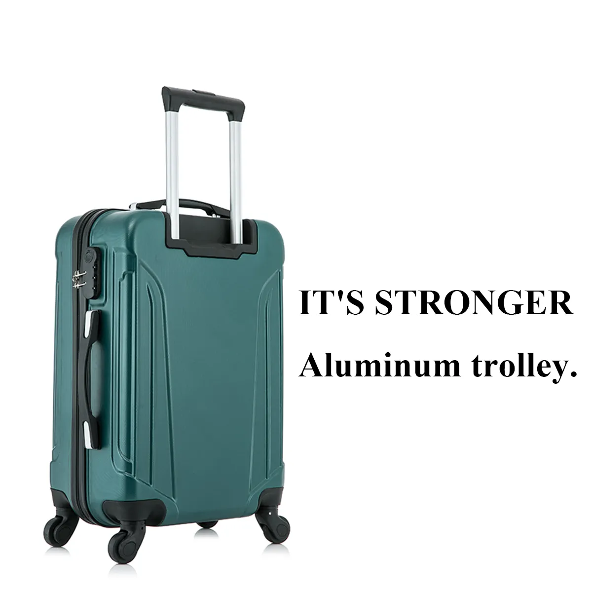 HIGH QUALITY UNISEX BUSINESS TRIP ABS TROLLEY SUITCASE LUGGAGE FOR MEN