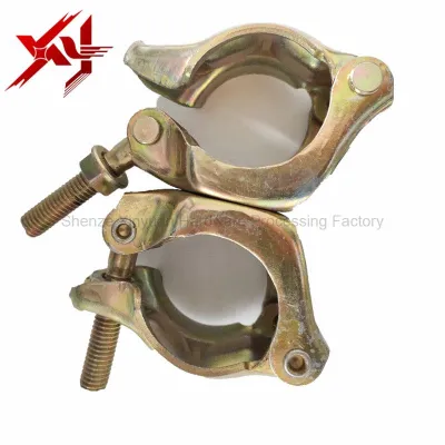 scaffolding formwork beam clamp fixing and swivel clamp double coupler Scaffolding Pressed Fixed Coupler