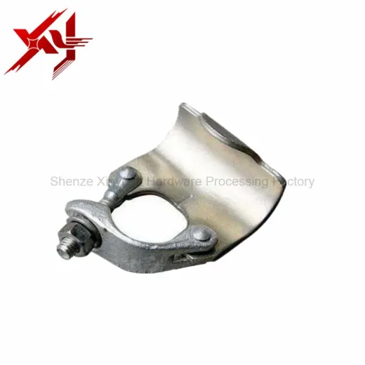 BS1139 Scaffolding Drop Forged pressed putlog scaffolding coupler price 110 degree pressed swivel coupler 