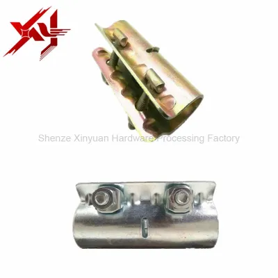 Shenze Xinyuan EN74/BS1139 JIS scaffold swivel coupler adjustable joint sleeve coupler 