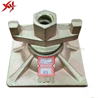 Formwork tie rod swivel wing nut with anchor plate combination nut 