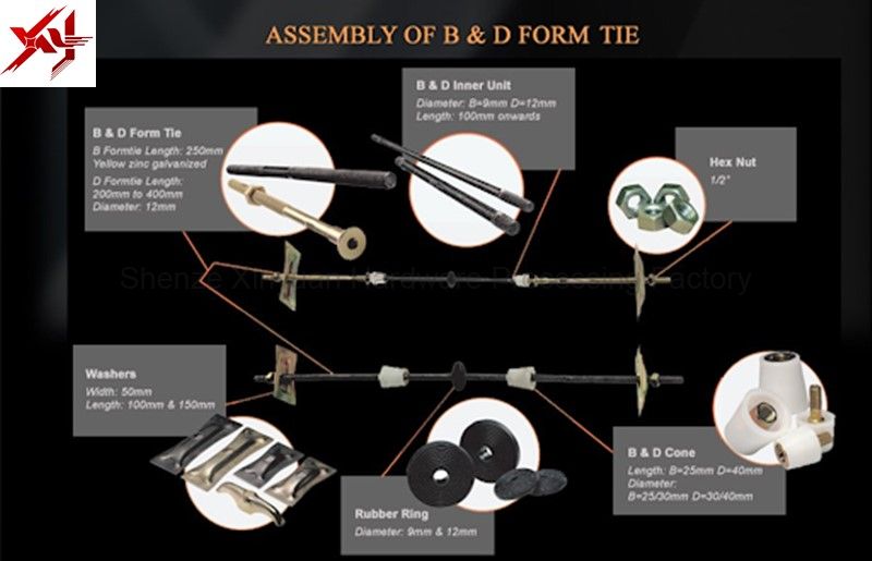 B Form Tie B Cone Formwork Accessories