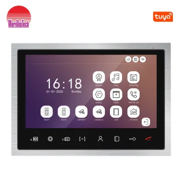 95102HP app control video door bell smart home devices video door phone remote unlock and monitoring video door intercom