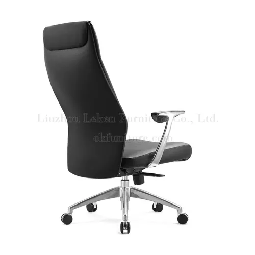 Leather High Back Ergonomic Office Chair
