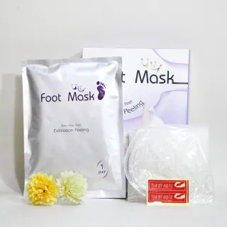 OEM manufacturer Lavender Peeling foot mask for exfoliating dead skin