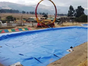 Application of Geomembrane in Playground