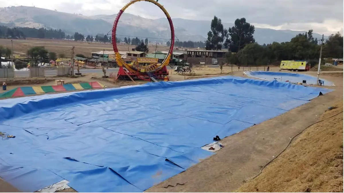 Application of Geomembrane in Playground
