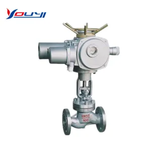 Electric Alloy Steel High Temperature And High Pressure Globe Valve