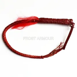 Cowhide Riding Whip
