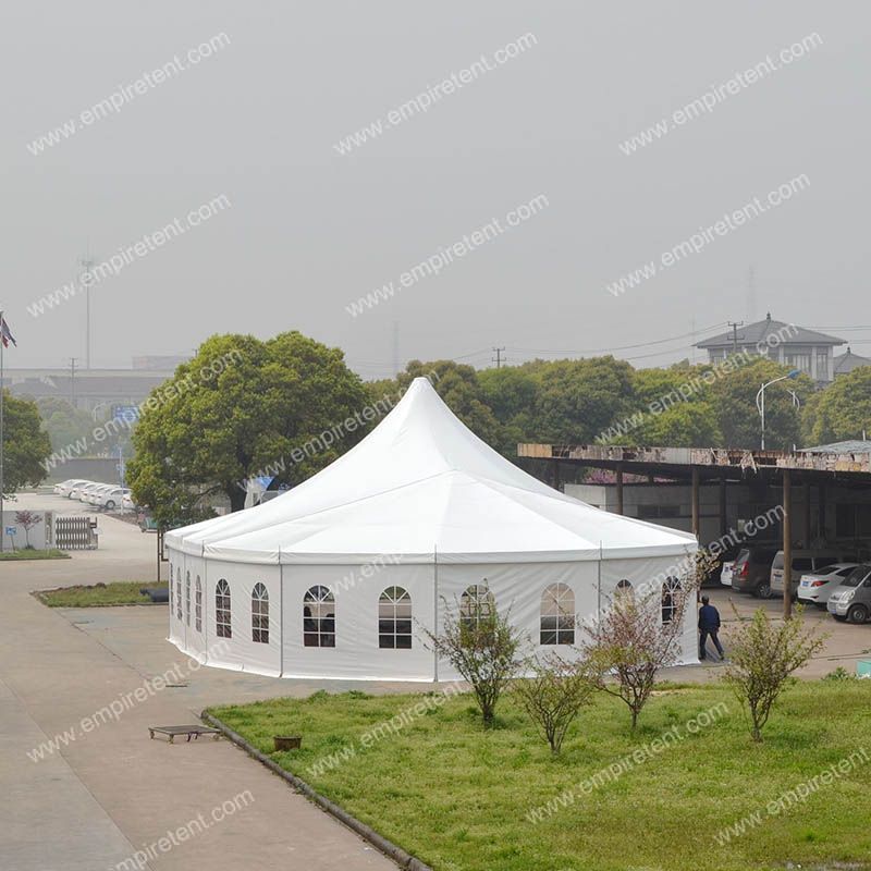 12x20m high peak mixed tent for sale