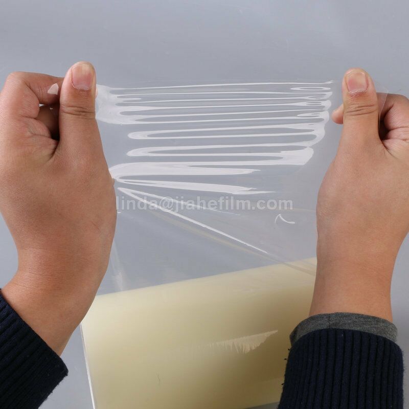 High quality PE surface customized temporary blue protective film for glass /windows