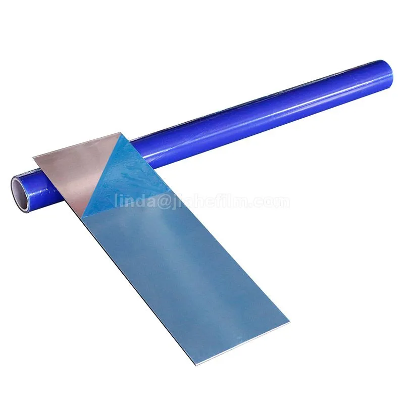 Clear Blue pe protection tapes for stainless steel sheets