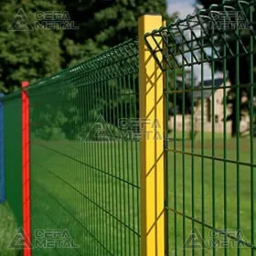 Roll-top fence