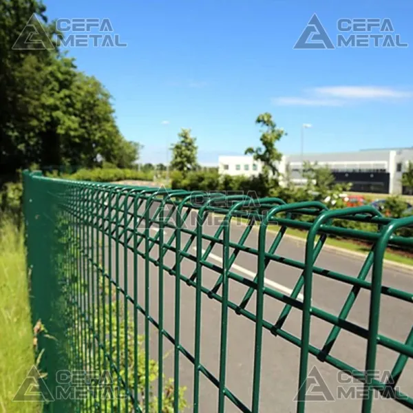 Roll-top fence