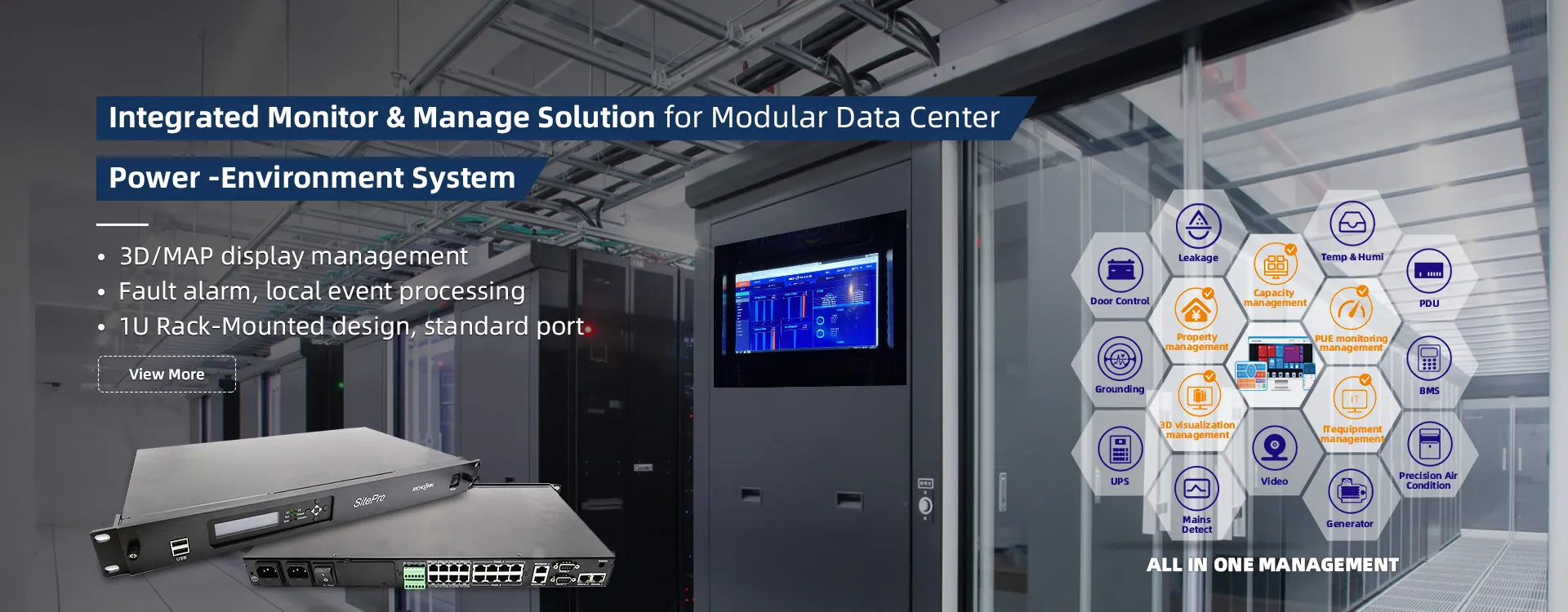 Data Center Infrastructure Management (DCIM) Solution