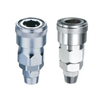 Pneumatic Quick Connectors Pneumatic 4 Way Socket Push In Quick