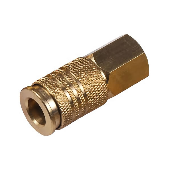 Universal Interchange Quickconnect Air Couplings LU122SF Brass 1/4