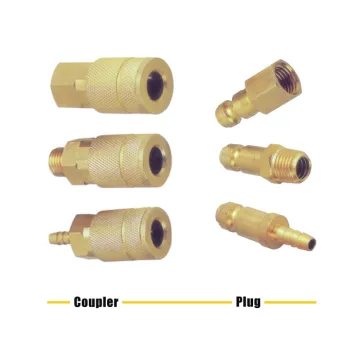 Brass Quick Coupler Plug Tru-Flate Automotive Interchange LU4-2