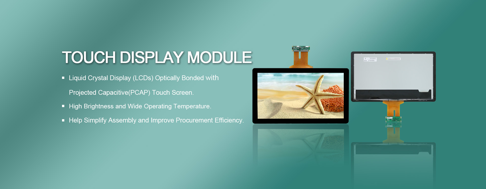 43multi-touch display