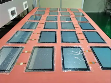 How a Cover Glass Optically Bonded on a PCAP Touchscreen Sensor Glass?