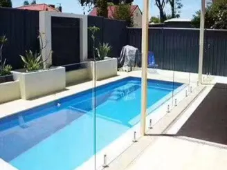 Cercas de piscina de vidrio templado sin marco