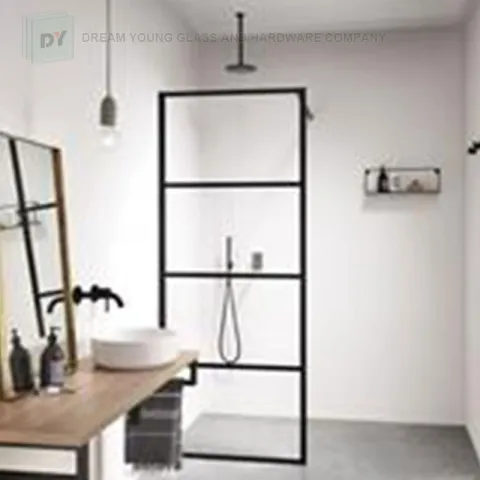 Hersteller Custom High-Kaliber Easy Cleaning Shower Room Glass