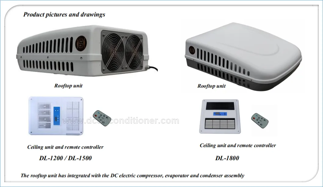 Roof Mounted Air Conditioning Units for Trucks