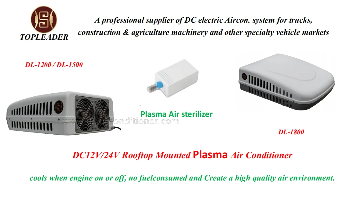 Roof Mounted Air Conditioning Units for Trucks