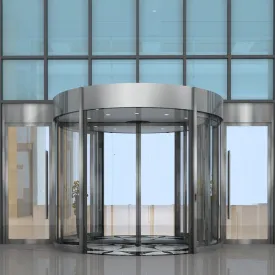 Two Wings Automatic Revolving Door