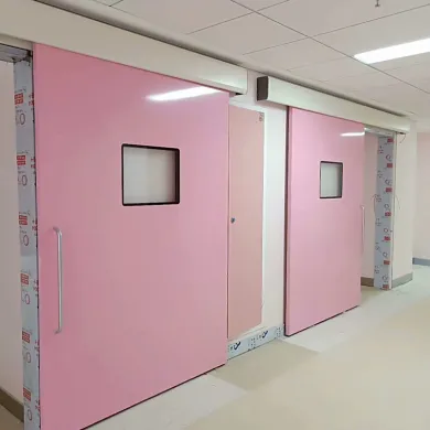 Porta deslizante automática hermética de hospital - KAST Porta automática