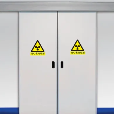 Puerta automática de blindaje para rayos X del hospital