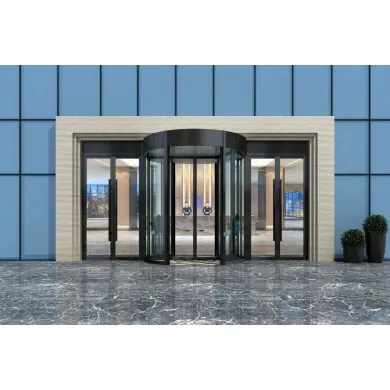 Two Wings Automatic Revolving Door
