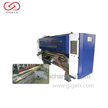GIGA LXC-250N NC Thin Blade Slitter Scorer Machine para la línea de producción de cartón corrugado Máquina de fabricación de cartón